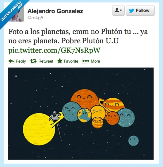 planeta,pluton,foto,tweet