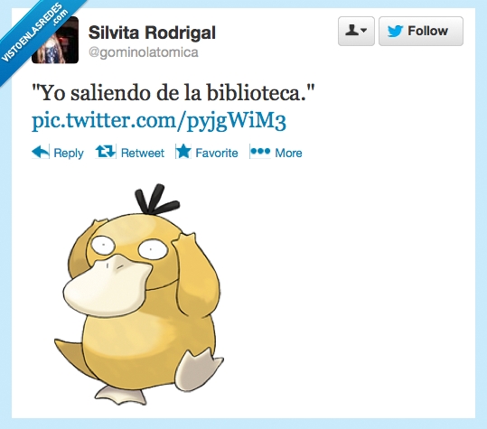 Bibliotequeo,estudiar,Feel like Psyduck,examenes