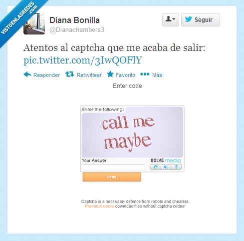 captcha,call me maybe