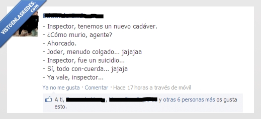ahorcado,cuerda,policía,suicidio,Inspecto