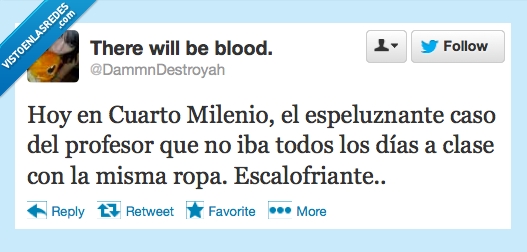 diferente,instituto,Cuarto milenio,cuarto,espeluznante,milenio,escalofriante,caso,profesor,ropa,clase