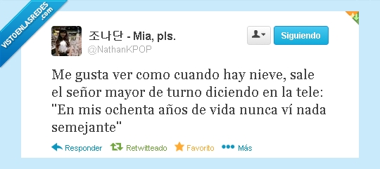 anciano,televisión,ver,nunca pasa,ochenta años,Nevar