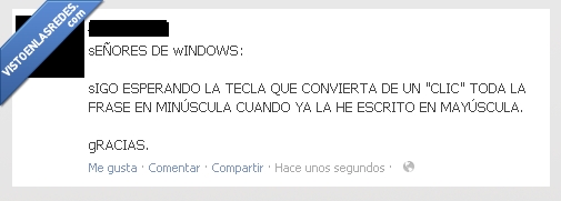 minuscula,tecla,windows,que rabia dá,mayuscula
