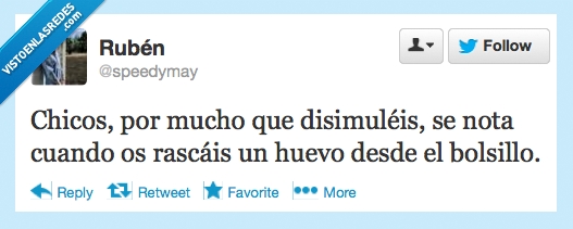 Hombres,huevo,disimular,rascar,bolsillo