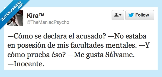 declara,acusado,posesion,mentales,prueba,salvame,inocente