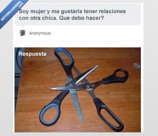 tumblr,pregunta,anonimo,rubia,mujeres,tijeras