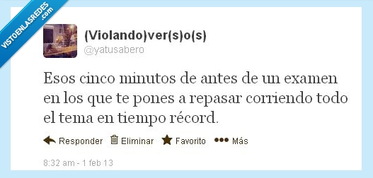 examen,repasar,temario,corriendo,twitter,cinco,minutos,antes