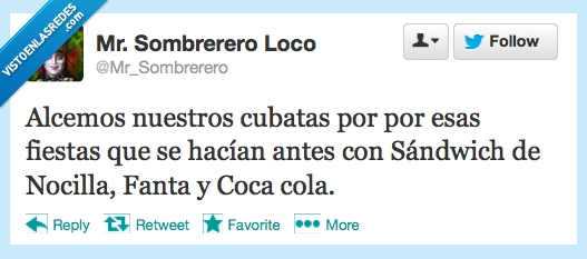 y eramos felices,Recuerdos,Los de Paté se quedaban en la mesa,cocacola,fanta,nocilla