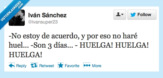 huelga,educación,twitter,tres,dias