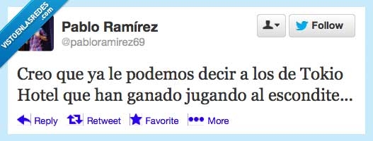 Tokio,Hotel,ganado,escondite,twitter,ganador