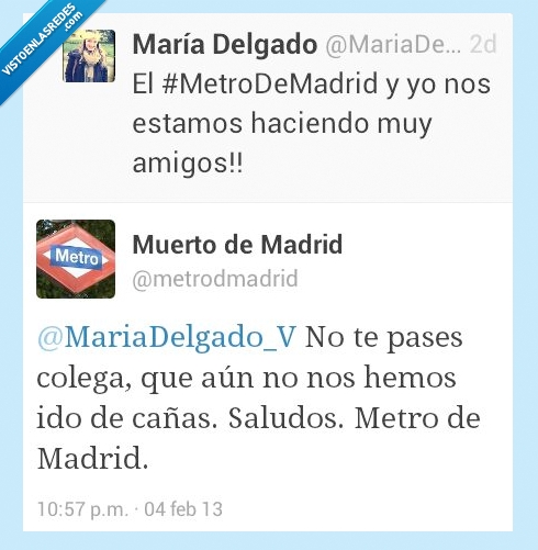 metro,amigos,colega,caña,saludo,madrid