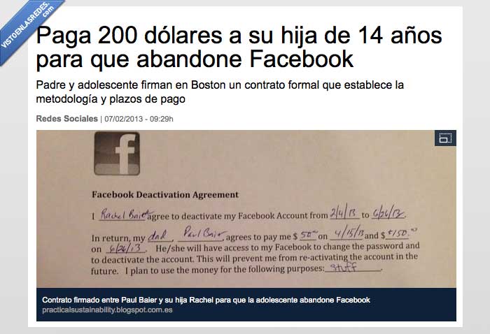 contrato,facebook,padre,hija,noticia,firmar,dinero,dolares