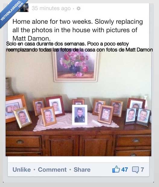 matt,damon,solo,casa,foto,cambiar