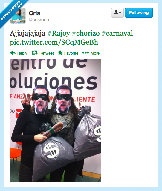 chorizo,rajoy,careta,ladron