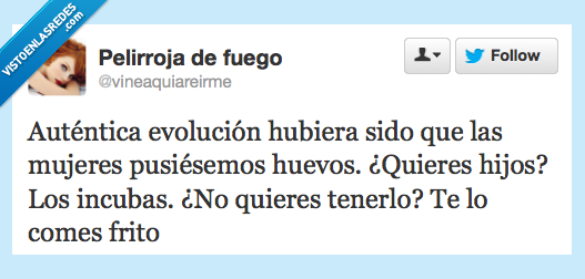 frito,come,incuba,huevo,hijo,mujer,evolucion