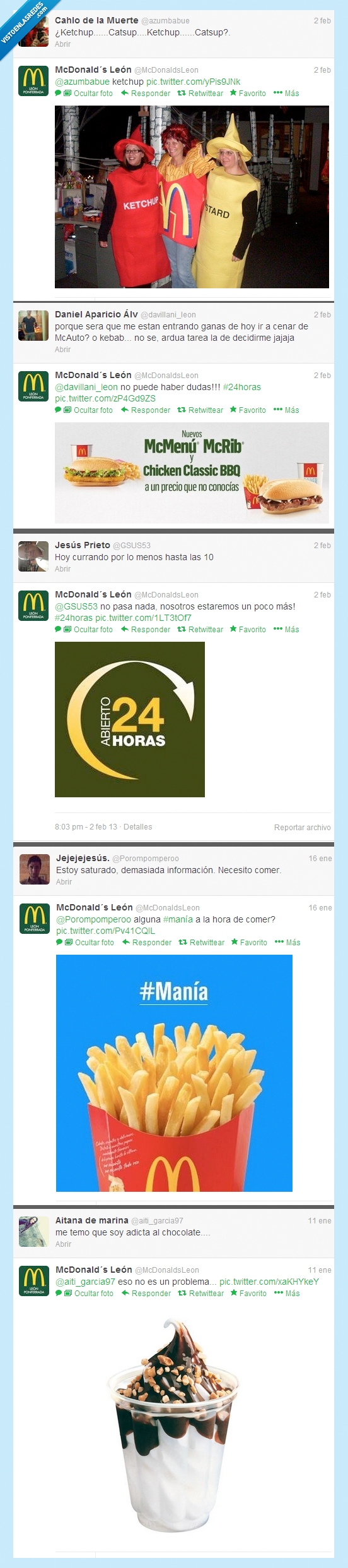 334962 - La publicidad de @McDonaldsleon llega a Twitter