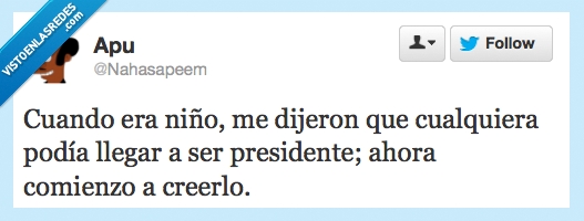 yo,pequeño,soñar,presidente,cualquiera