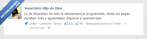 disparo,renuncia,obsolescencia,papa,balazo,benedicto,dimision