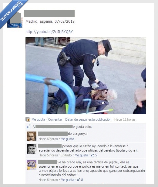 Jiu-jitsu,policia,pelea,verguenza