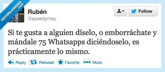 decir,borracho,cansino,enviar,whatsapp,gustar