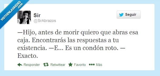 caja,respuesta,existencia,condon roto,accidente,HUEHUEHUE