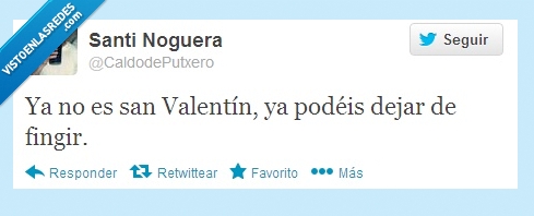 Valent&iacute;n,parejas,felices,fingir,Twitter