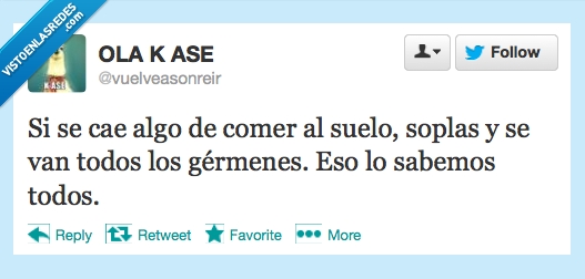 comida,gérmenes,soplar,twitter,higienico