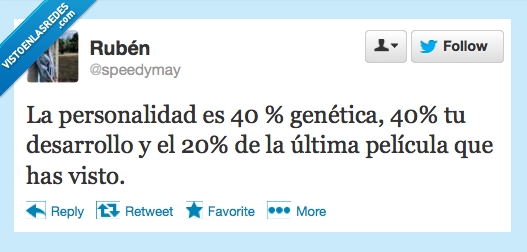 personalidad,genetica,desarrollo,ultima,pelicula,visto,voluble