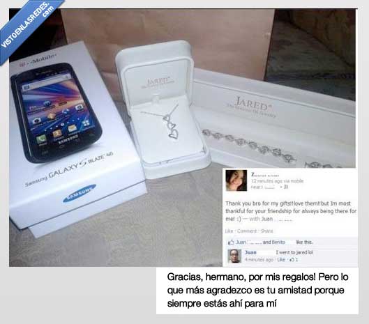 joya,samsung,movil,hermano,amigo,pagafantas,friendzone,regalo