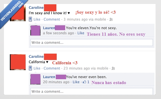 estado,mentira,enemiga,amiga,hermana,11,once,eleven,california