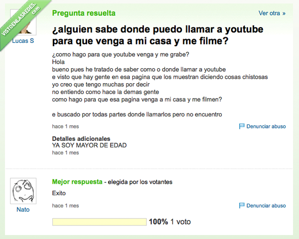 grabar,filmar,casa,llamar,numero,youtube