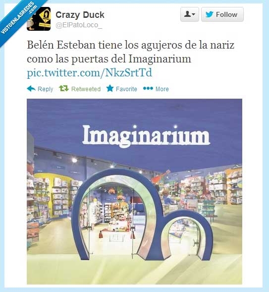 imaginarium,belen esteban,nariz,coca,grande,pequeño