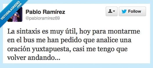 sintaxis,bus,yuxtapuesta,util,andando,casa,twitter