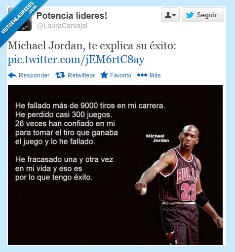 338670 - Michael Jordan, te explica su éxito por @lauracarvajal