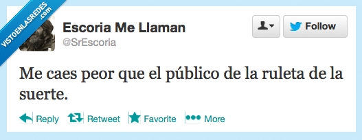 ruleta,suerte,mal,caer,publico,peor,fortuna