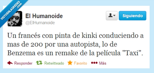 ElHumanoide,Benzema,Multa,216kh/h,Coche,Taxi