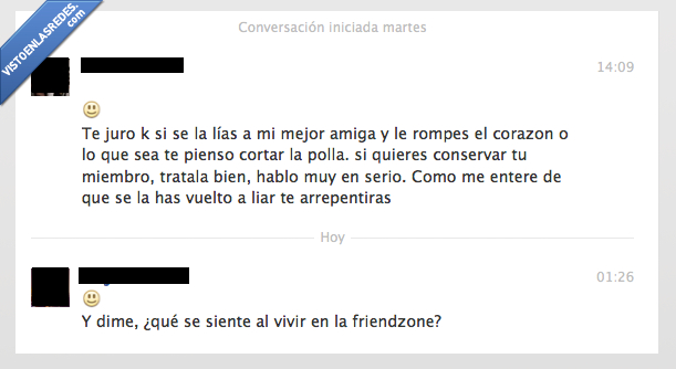 mejor,amiga,amigo,pagafantas,amenaza,cortar,novio,facebook,mensaje,privado
