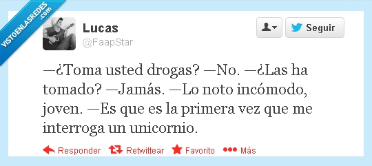 interroga,lol,troll,drogas,unicornio,negacion,Joven
