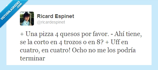 hambre,terminar,trozos,queso,pizza