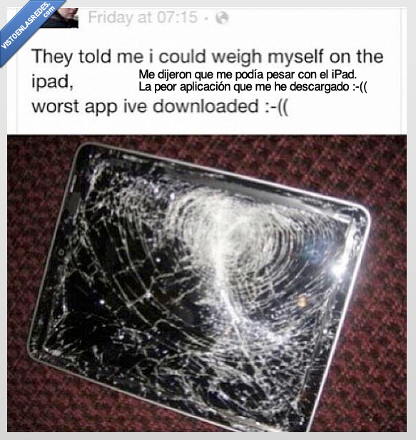cristal,roto,app,pesar,ipad,romper