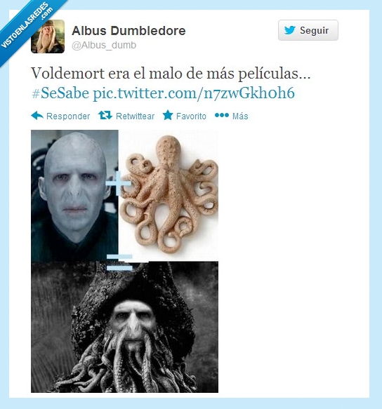 Hogwarts,Piratas del caribe,Voldemort
