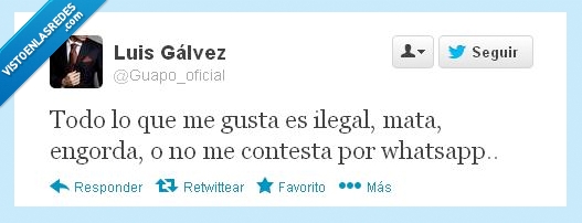 ilegal,whatsapp,mata,tweet,luis galvez