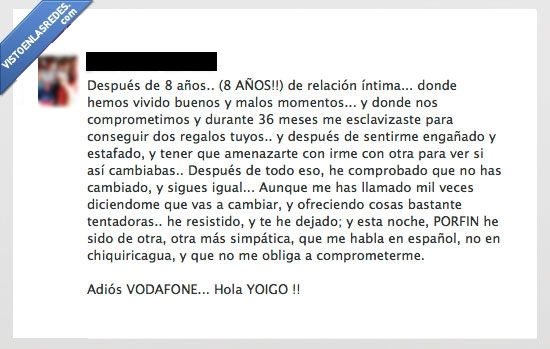 romper,relación,vodafone,yoigo,compañía,permanencia,robo,estafa,libertad