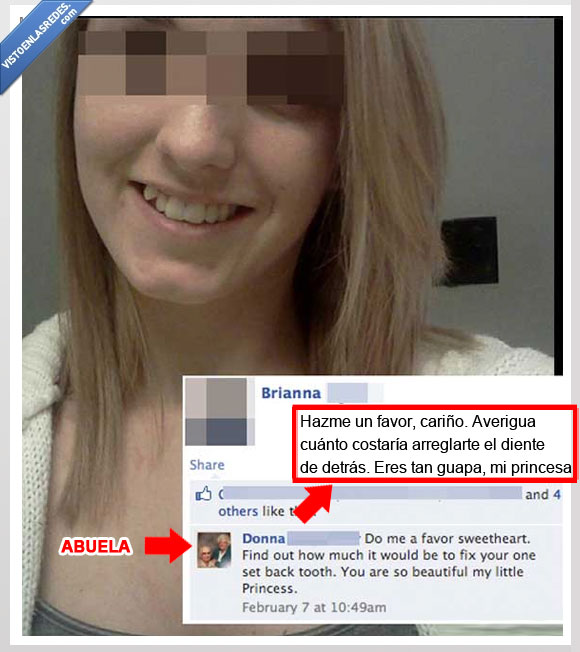 cumplido,arreglar,dentista,dientes,abuela