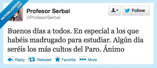 trabajo,examenes,estudiar,inem,paro,buenos dias