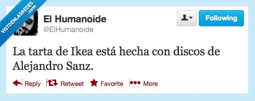 ikea,china,mierda,alejandro sanz,tarta
