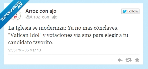 papa,nuevo,tweet,twitter,chiste,vatican idol