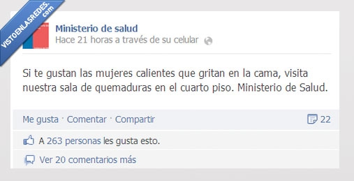 piso,quemaduras,ministerio de salud,cama,grita,hospital