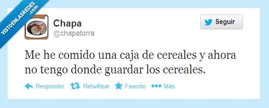 caja de cereales,comer,bruto,wtf,HUEHUEHUE