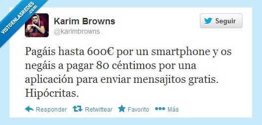 hipocresía,whatsapp,mensajitos,gratis,sms,quejicas,iphone,android